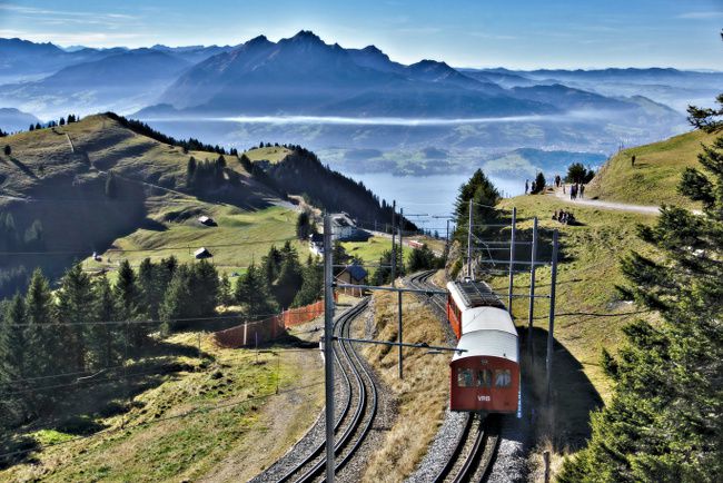 Views on Lake Lucerne: From the Rigi, the Pilatus & Vitznauerstock