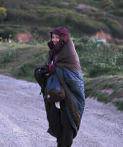 our old sleeping bags