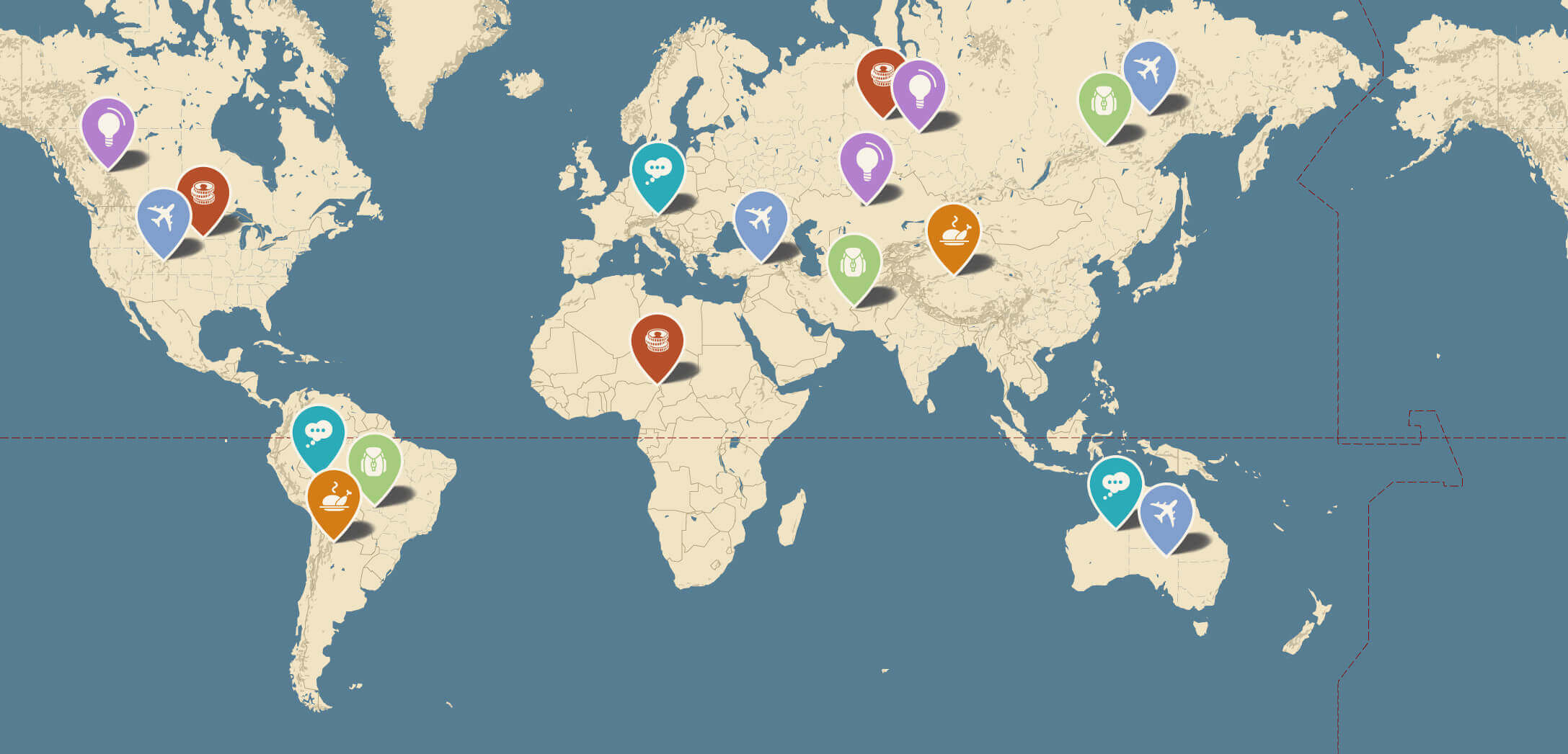 créer une carte du monde interactive Novo map : plugin wordpress pour créer des google maps personnalisable
