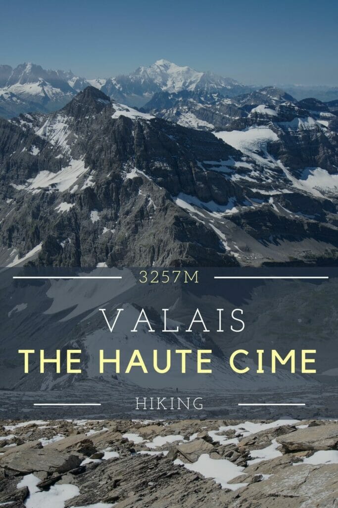 hiking Haute Cime Dents du Midi
