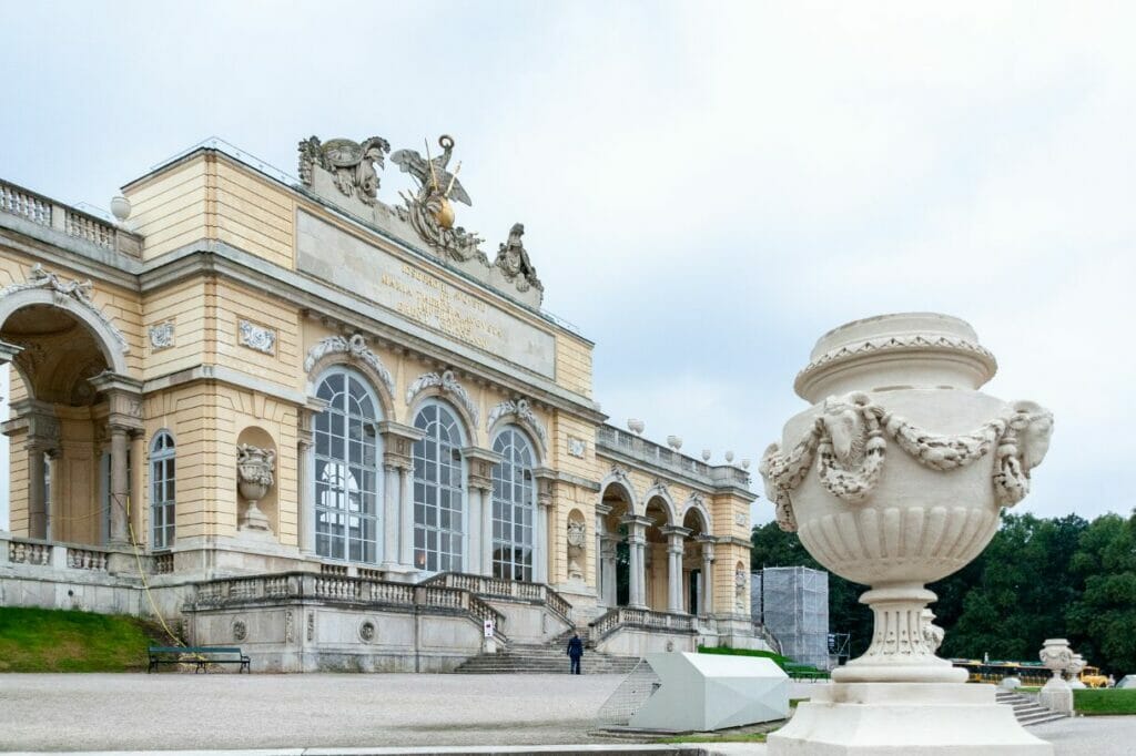 The Gloriette in Vienna, Austria