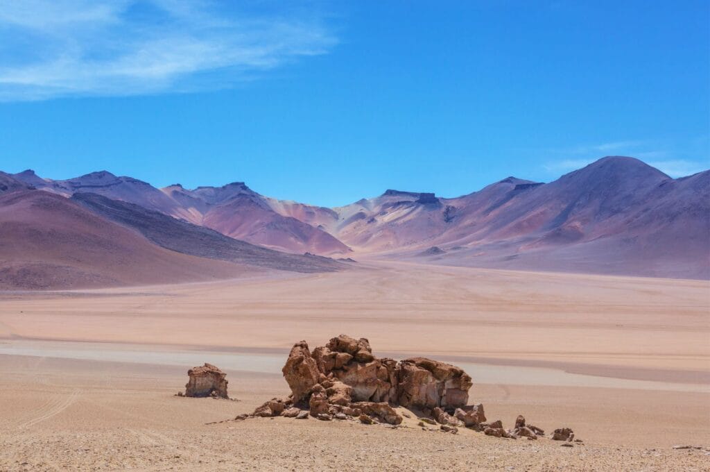 le désert de Dali dans le Sud Lipez