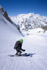 descente en ski de rando