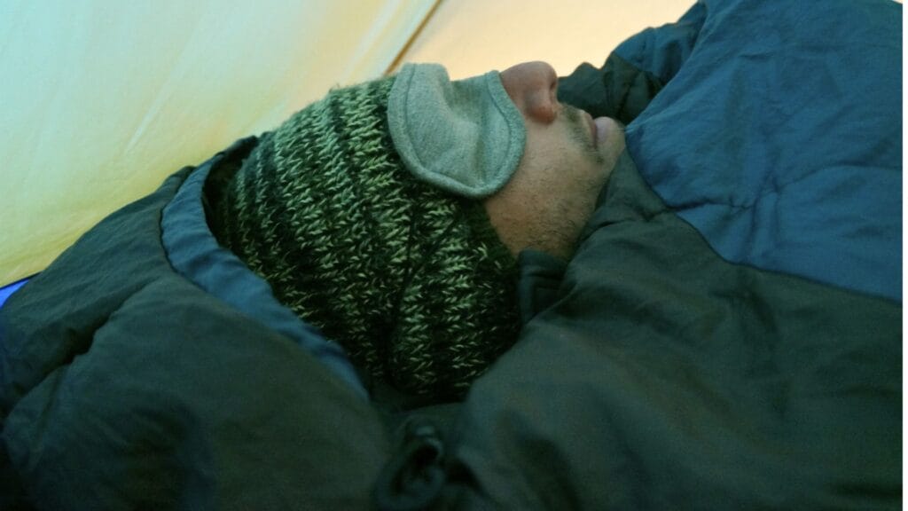 dormir sous la tente