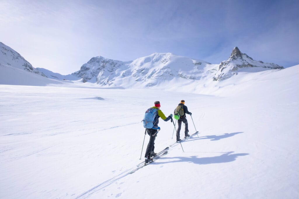 équipement d'alpinisme en ski de rando