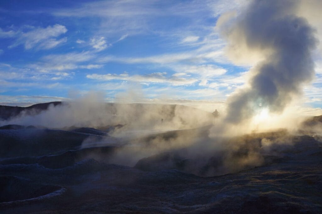 le geyser Sol de Mañana dans le Sud Lipez