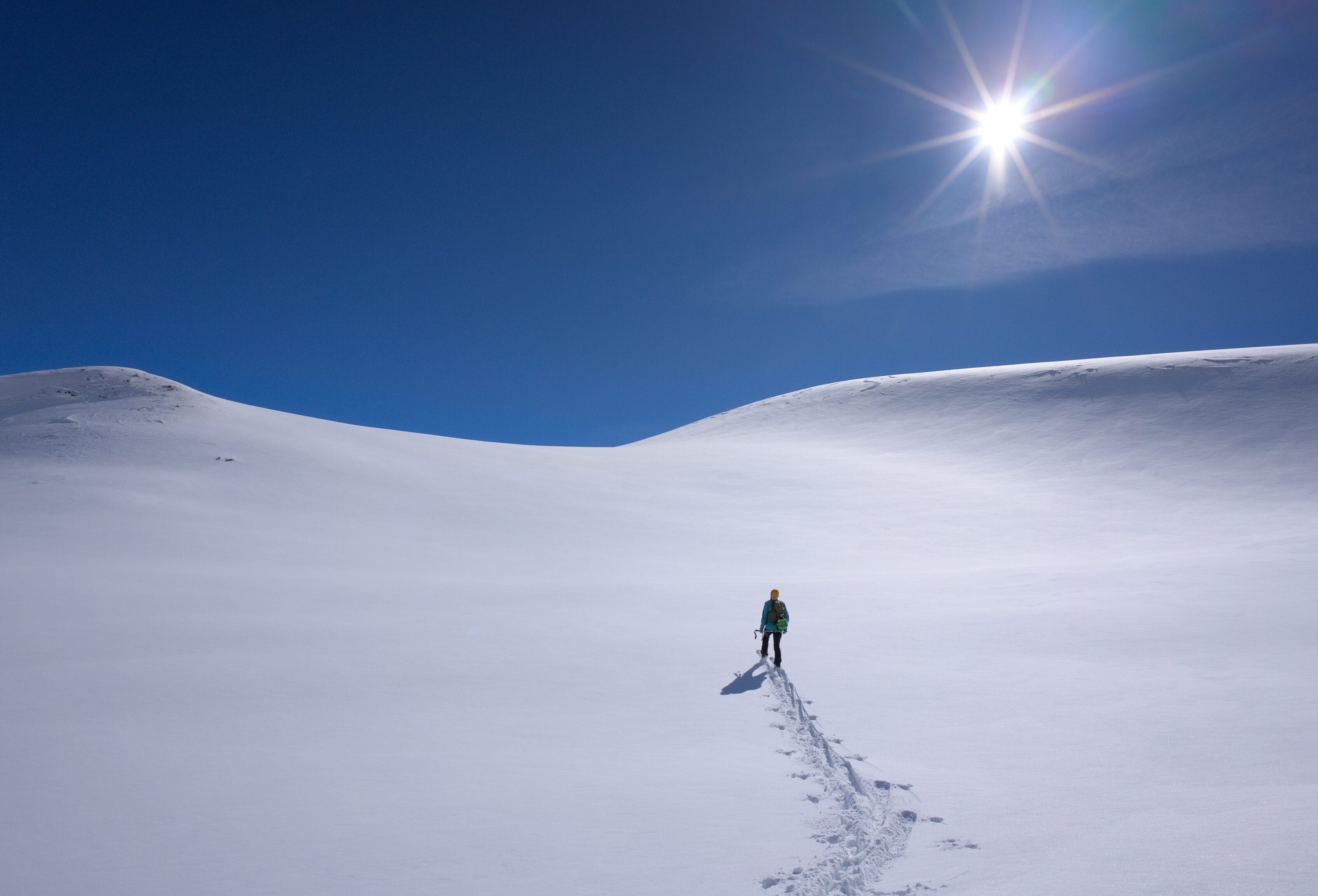 liberté d'aller où on veut en ski de rando