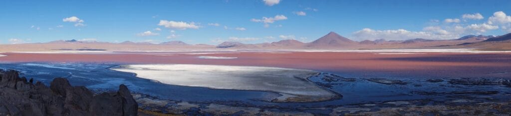 vue panoramique du Sud Lipez en Bolivie