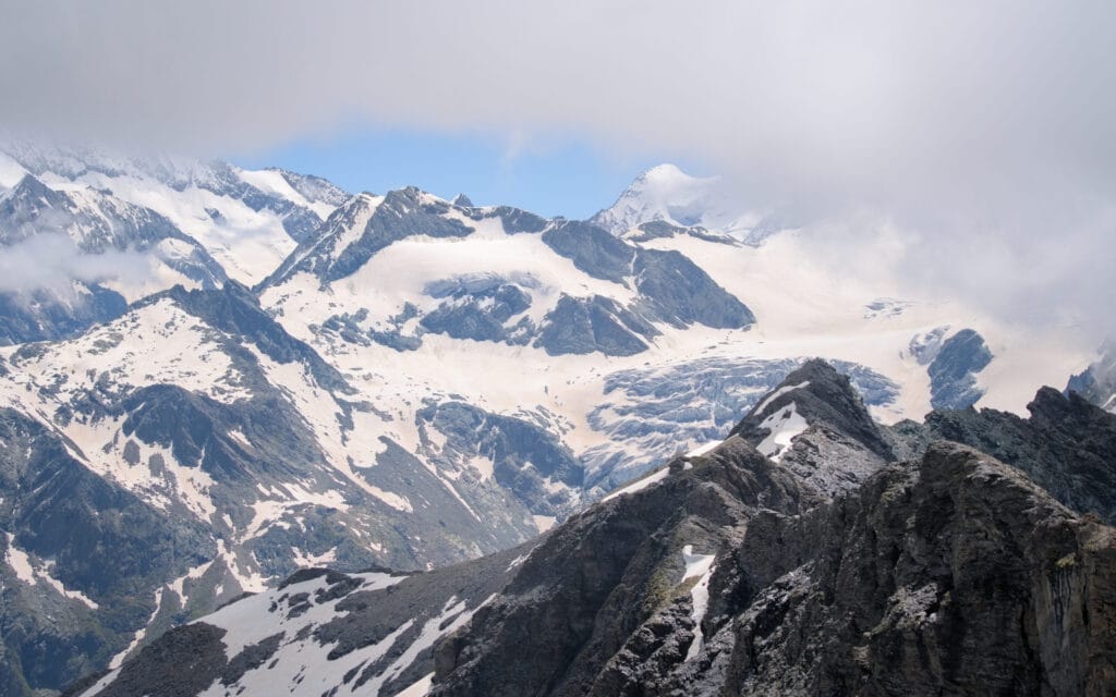 glaciers en Valais