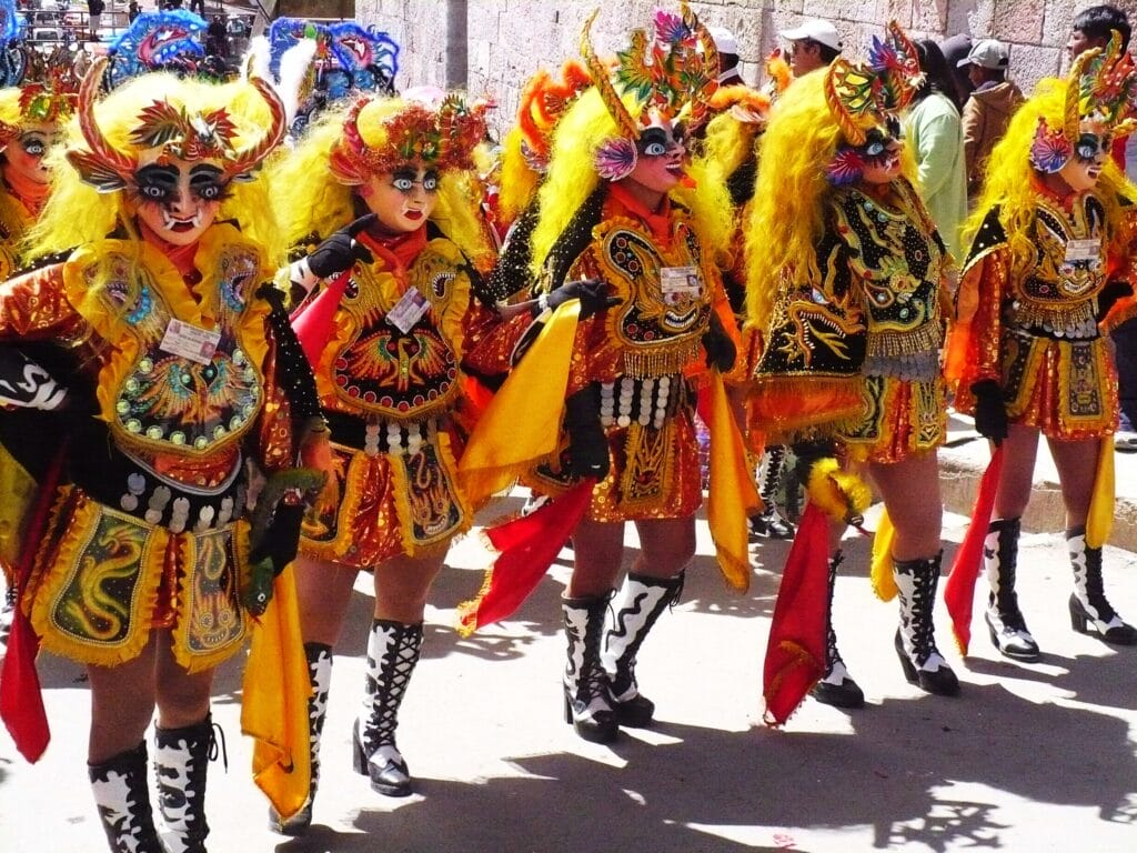 carnaval d'Oruro en Bolivie