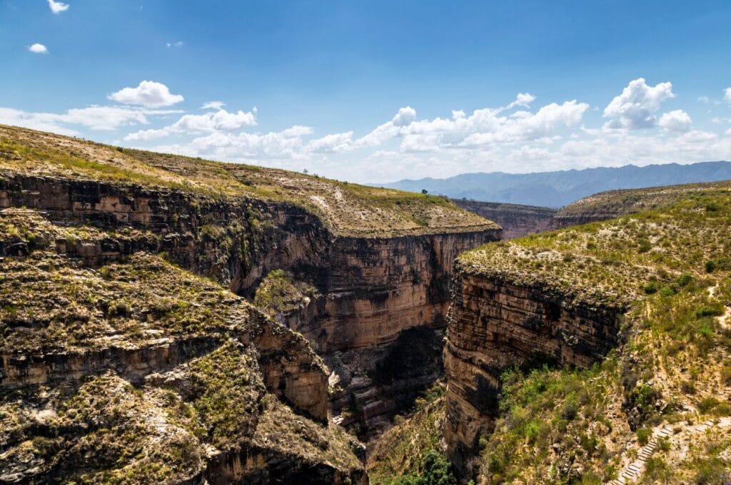 canyon dans le parc national de Torotoro en Bolivie