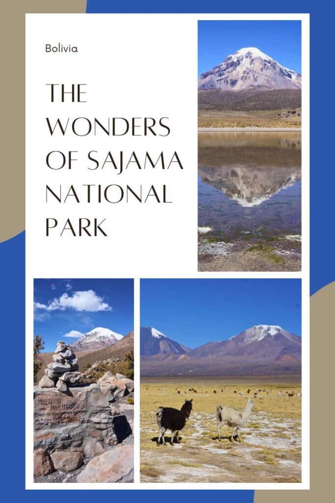 how to visit sajama national park in Bolivia