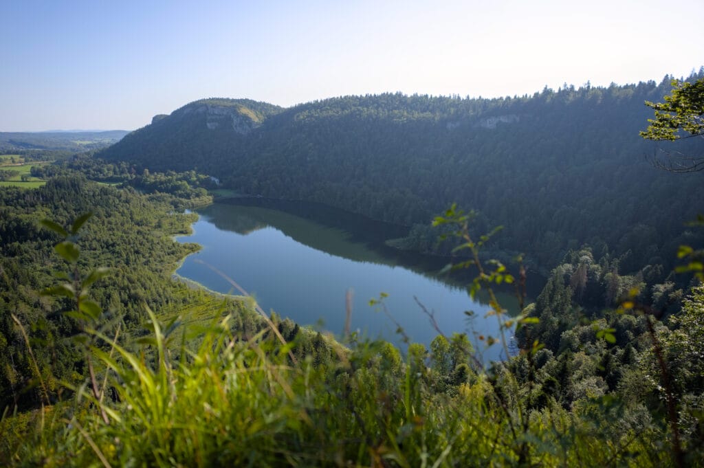 belvédère de la ronde, lac de bonlieu