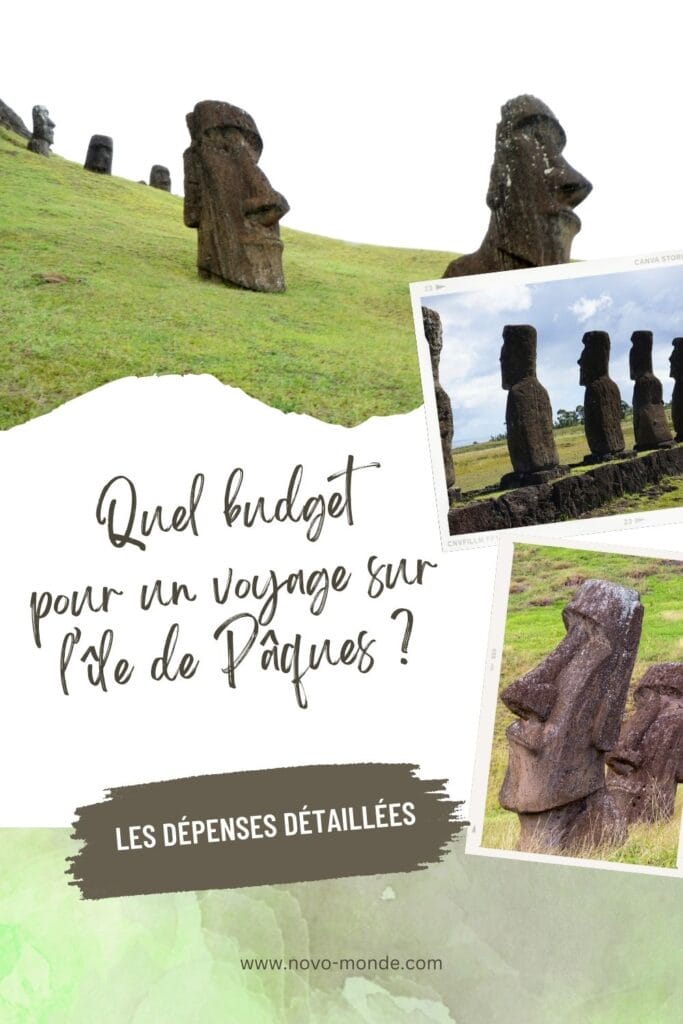 budget pour un voyage sur l'île de Pâques