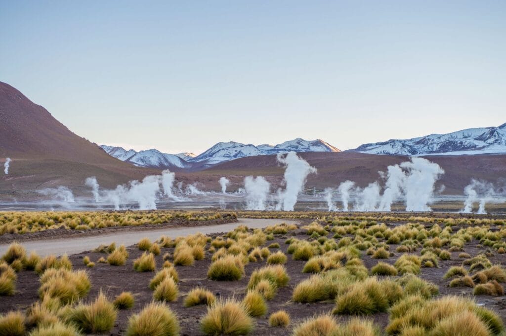 El Tatio geysers in Chile