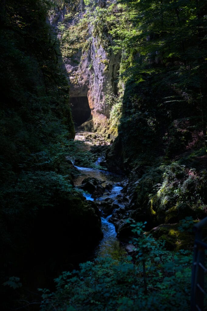 gorge de la langouette, jura