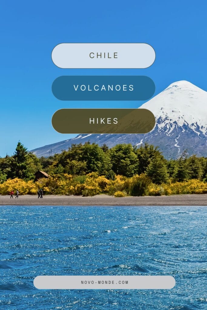 hiking volcanoes in Chile