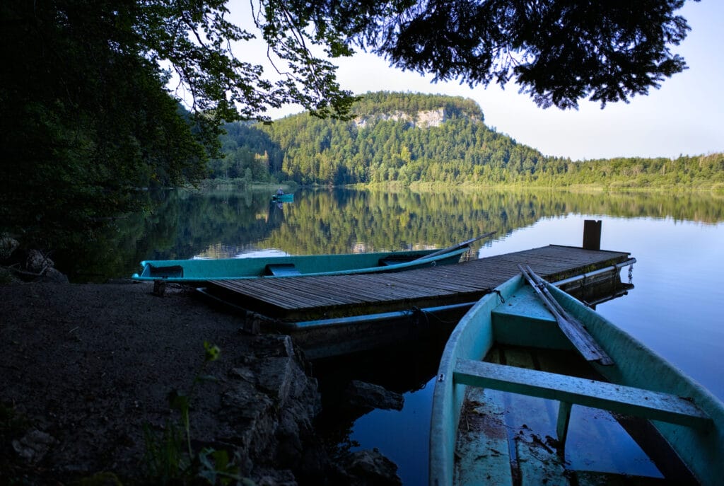 barques lac de bonlieu