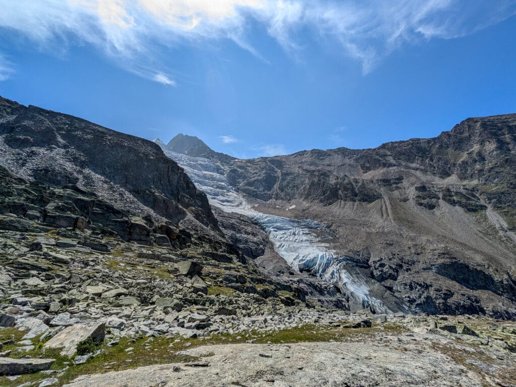 le glacier de Ried