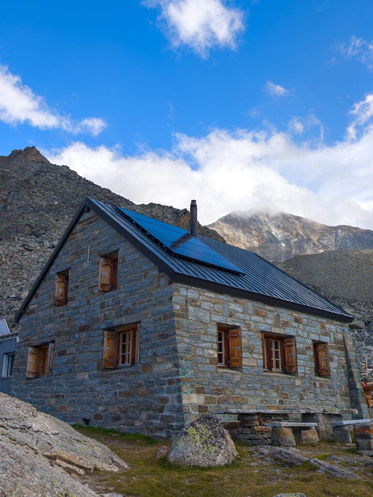 la Bordierhütte SAC en Suisse