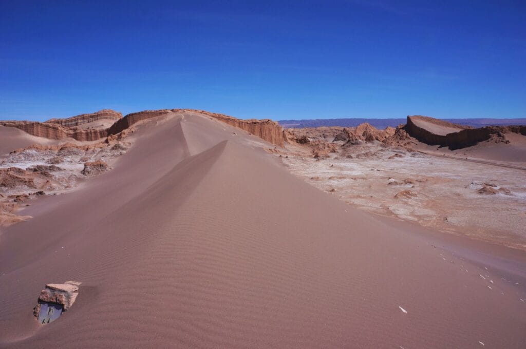 la duna mayor dans la valle de la luna