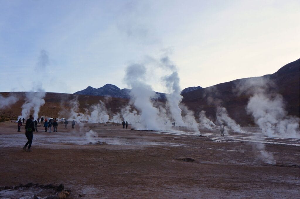 les geysers del Tatio à Atacama