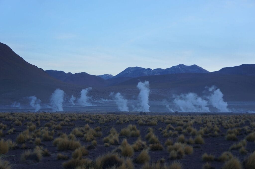 The Tatio Geysers in Chile