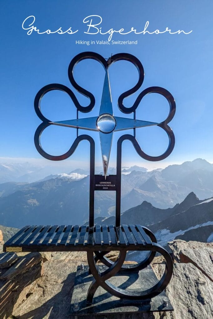 Gross Bigerhorn summit, the highest hike in Europe