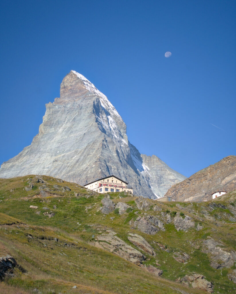 l'hôtel Schwarzsee et le Cervin