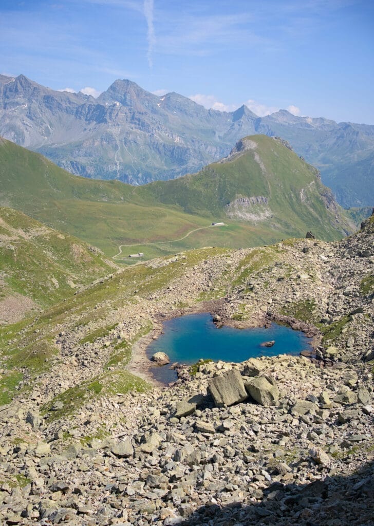 le lac de plan d'en-haut