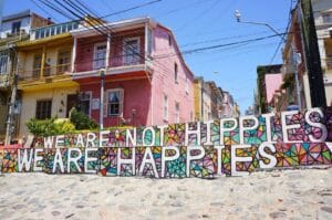 We are not hippies we are hippies à valparaiso