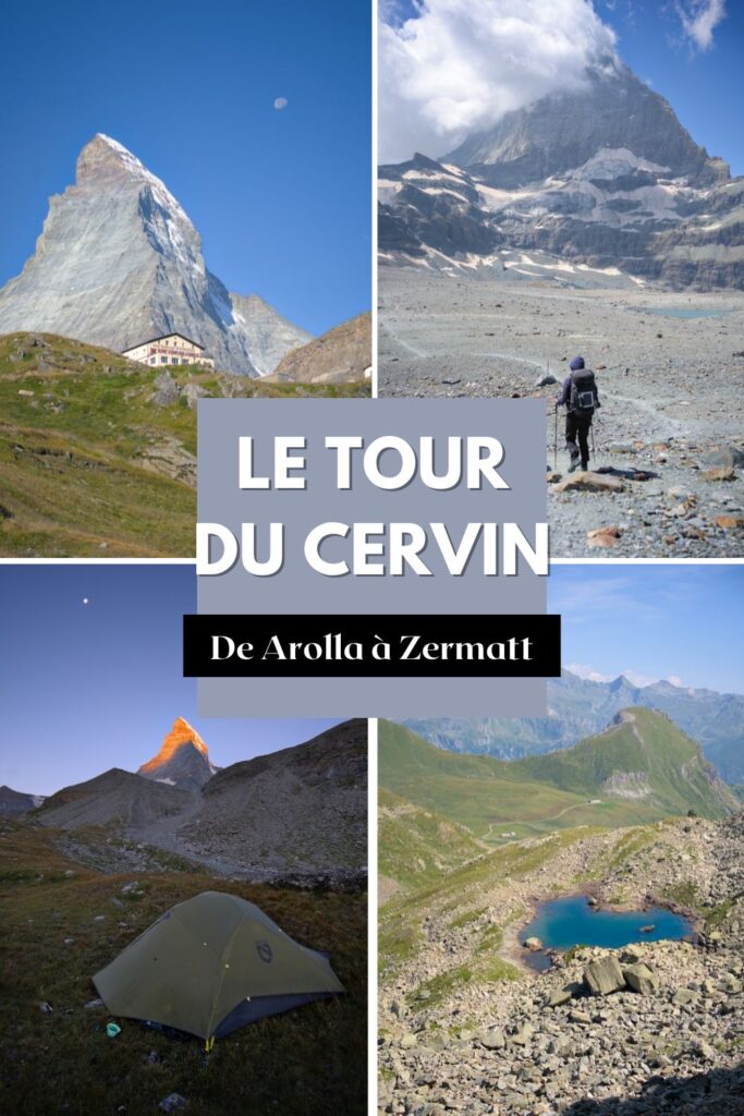 le trek du tour du Cervin