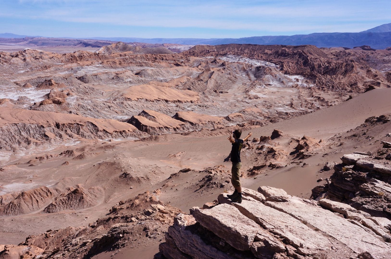 dans la valle de la Luna au Chili