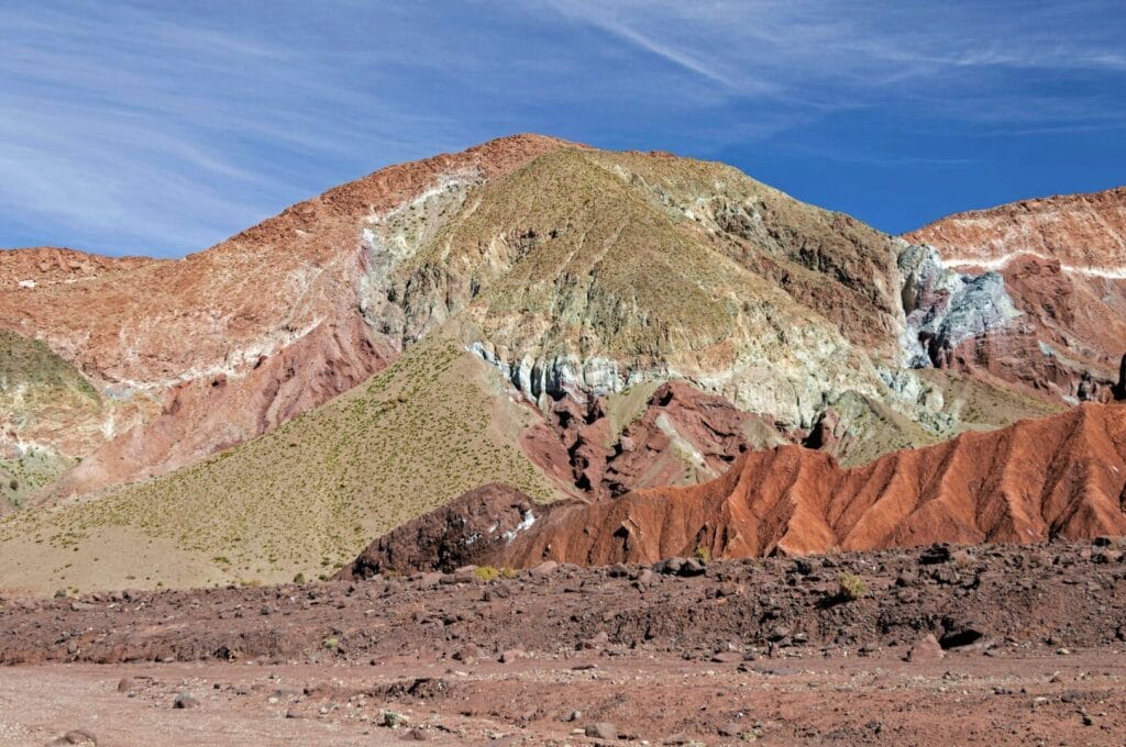 valle del arcoiris au Chili