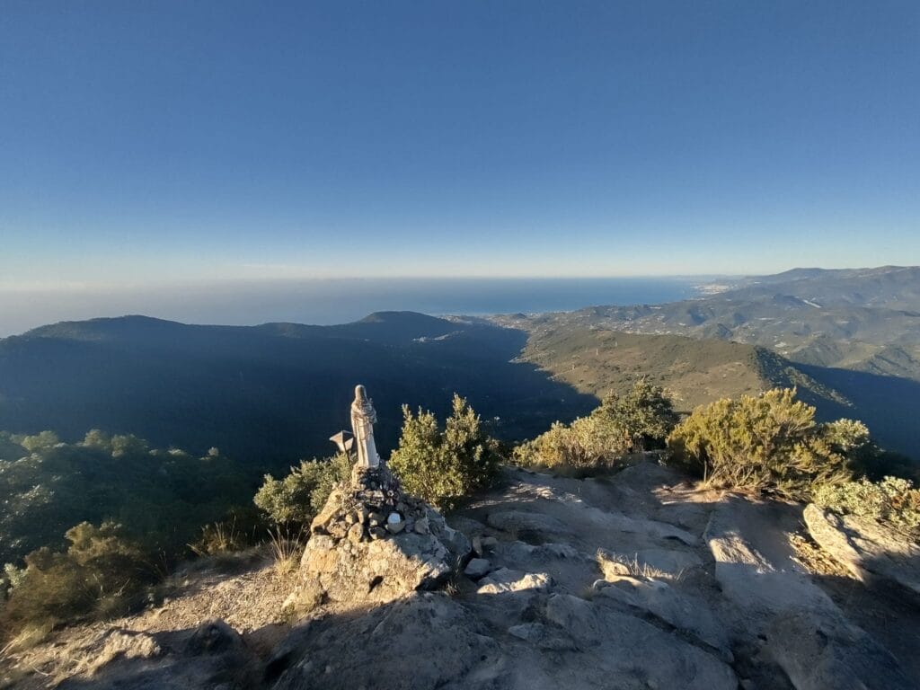 la vue du sommet