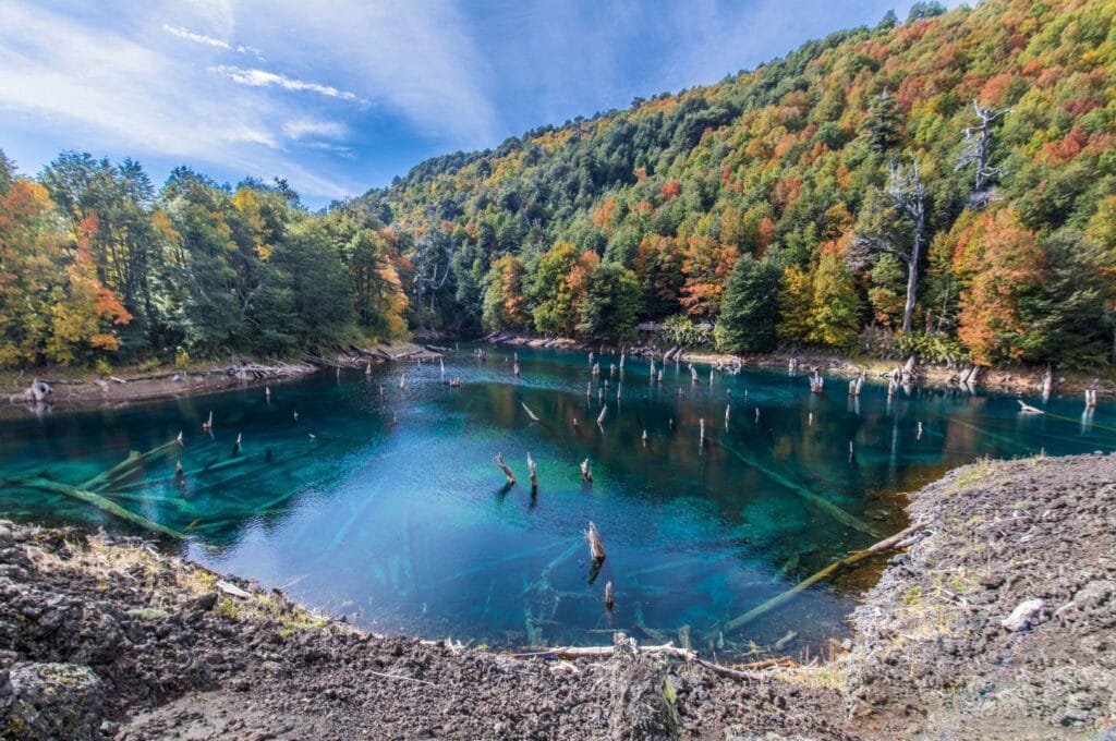 laguna arcoirirs in conguillio National Park