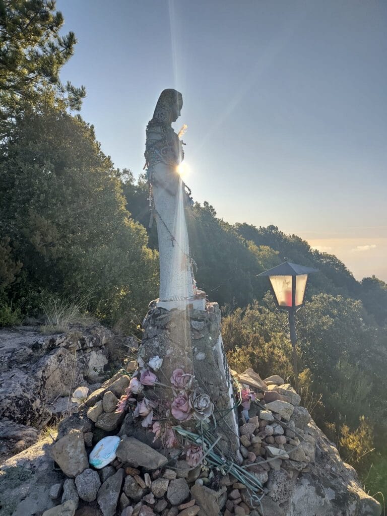 la vierge du Monte Caggio