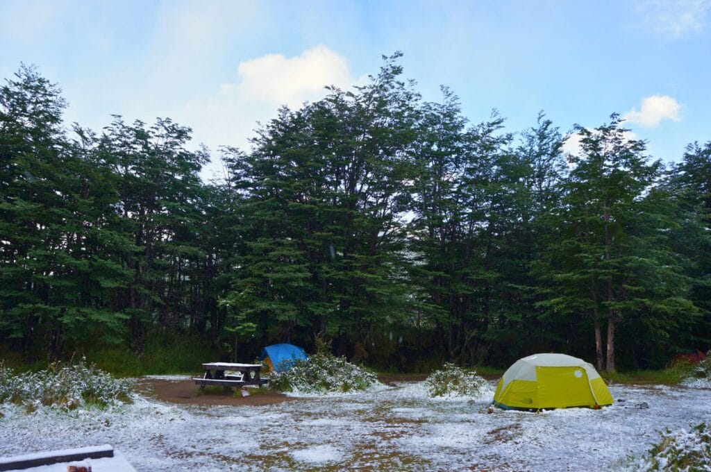 camping dickson sur le trek o