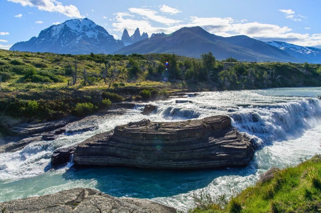 chutes río paine