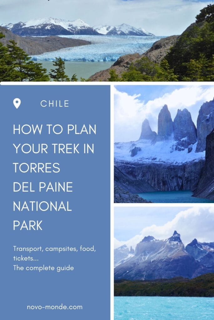 plan a trek in torres del paine national park