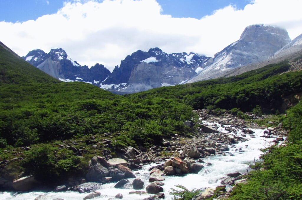 cours d'eau dans la vallée des Français