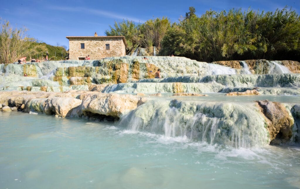 cascate del mulino, toscane