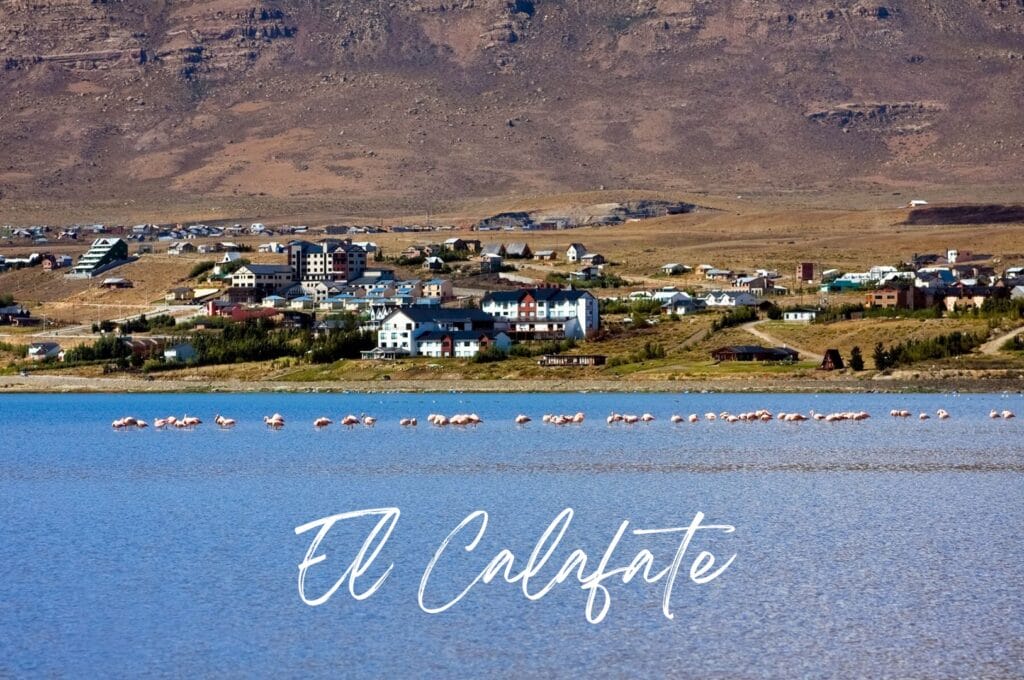 El Calafate city in Argentina