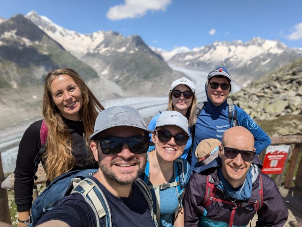 l'été au glacier d'aletsch