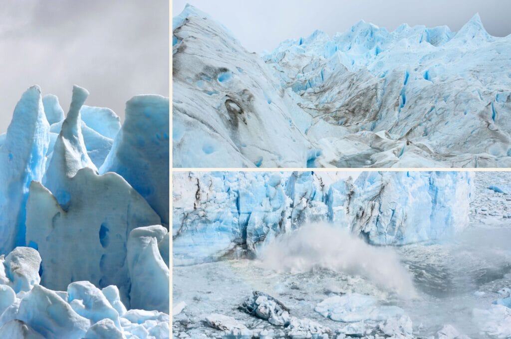 glacier Perito Moreno in Patagonia in Argentina