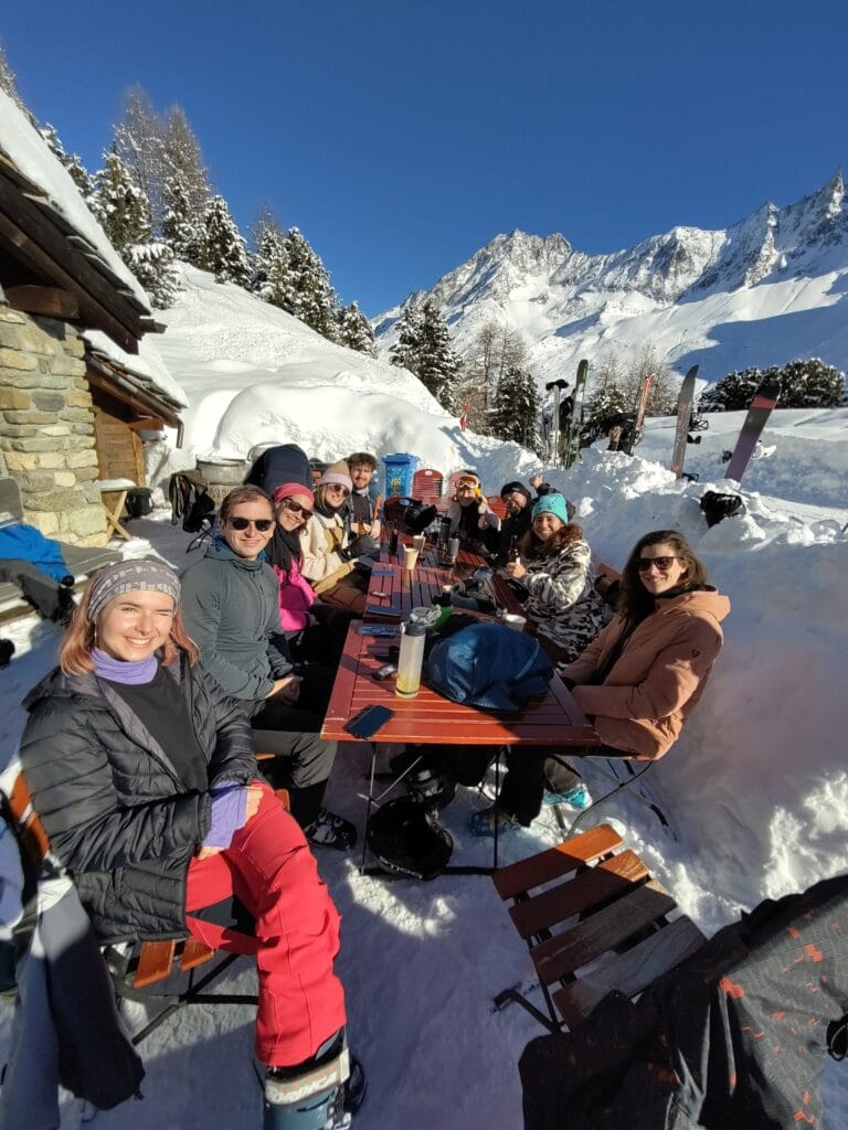 lunch à la Chotte Arolla