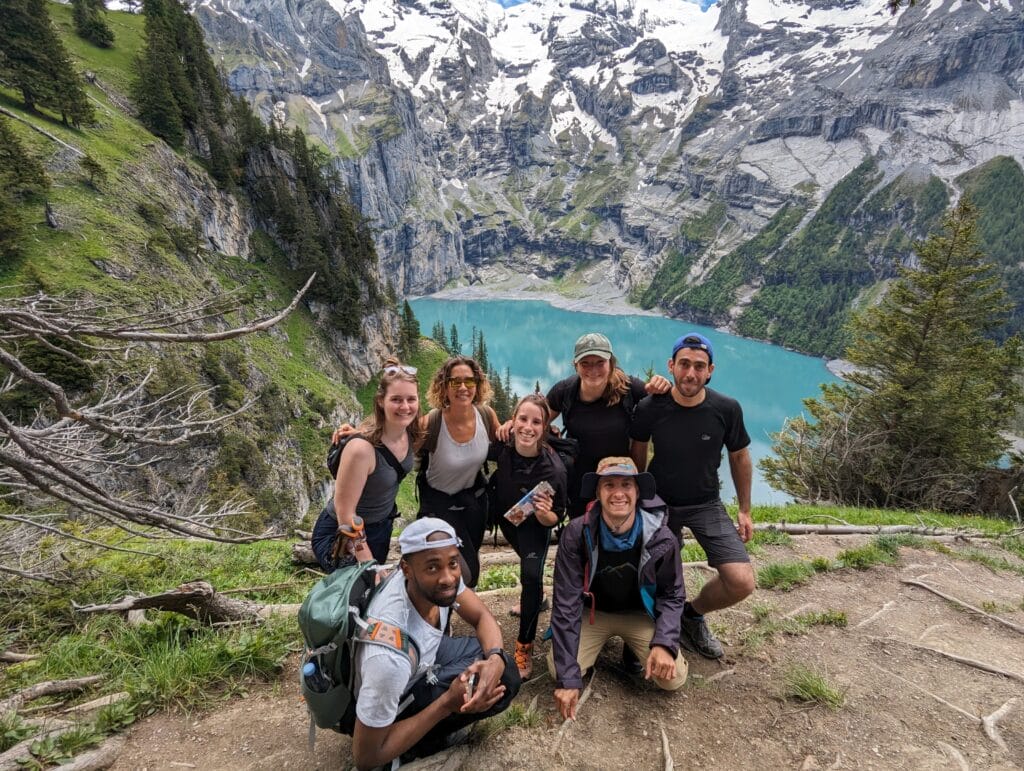 le lac d'Oeschinen