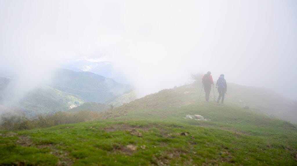 les nuages du Monte Matanna