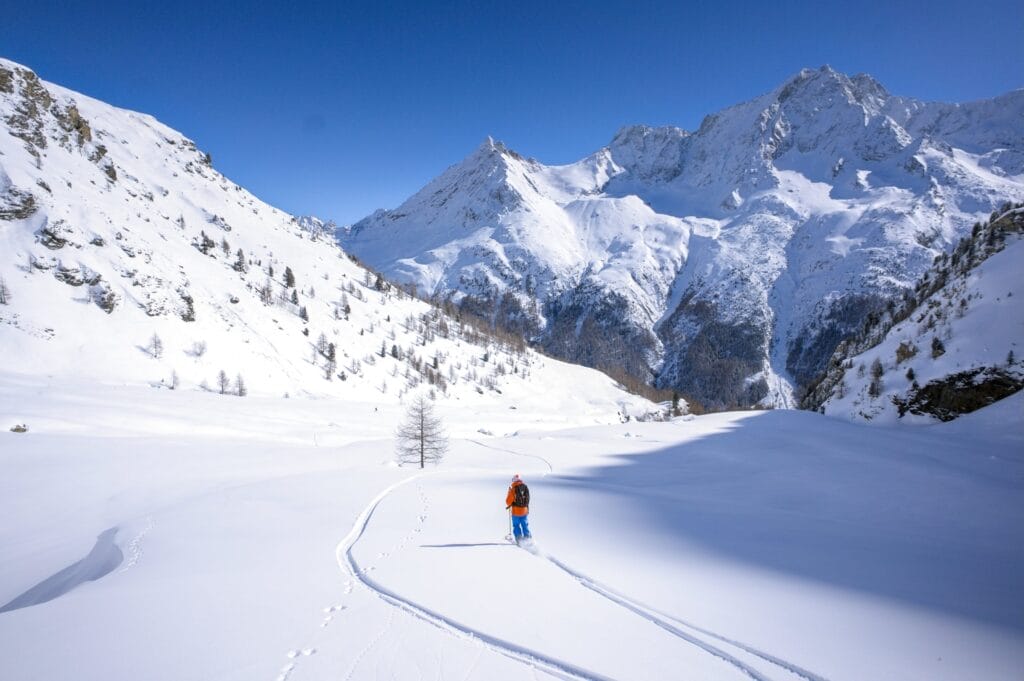 freeride à Arolla