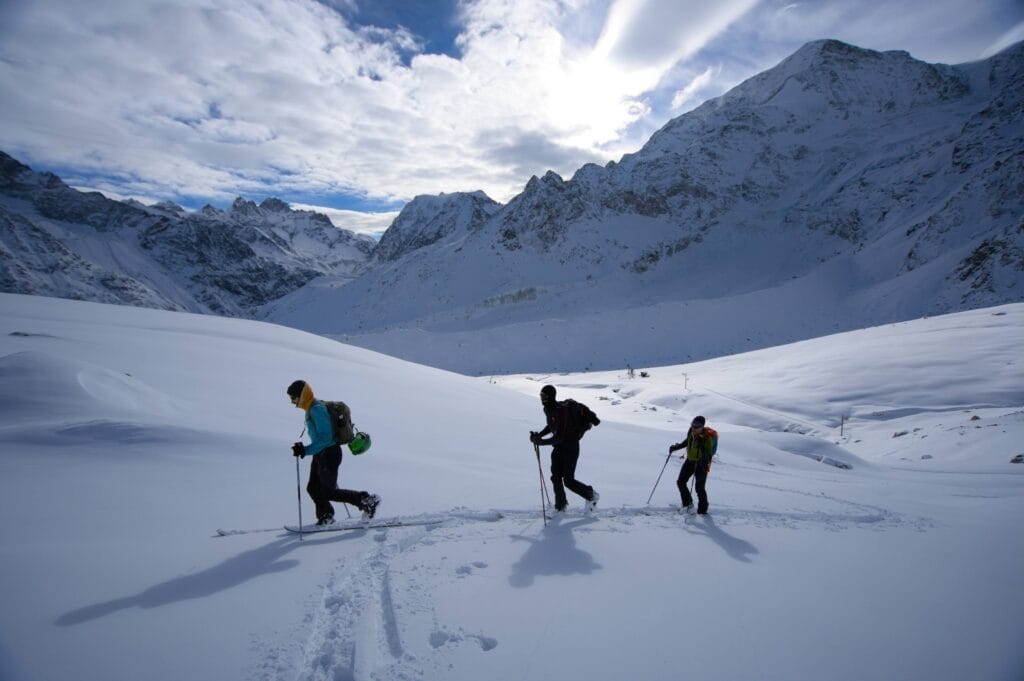 ski de rando à Arolla